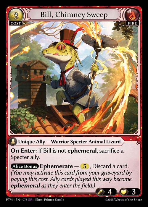 PTM-078 Bill, Chimney Sweep (Foil)