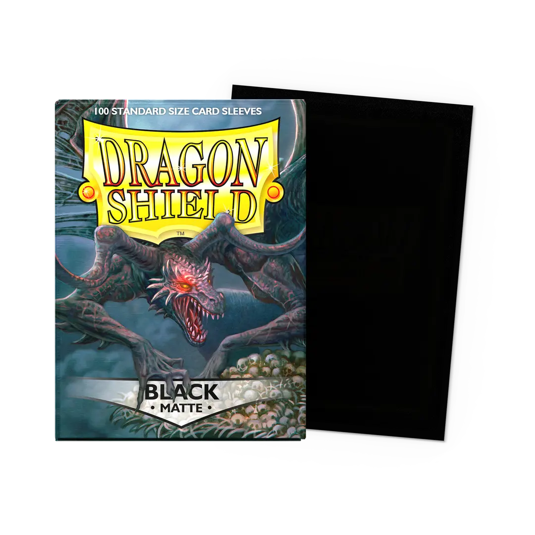 Dragonshield Black Matte Sleeves