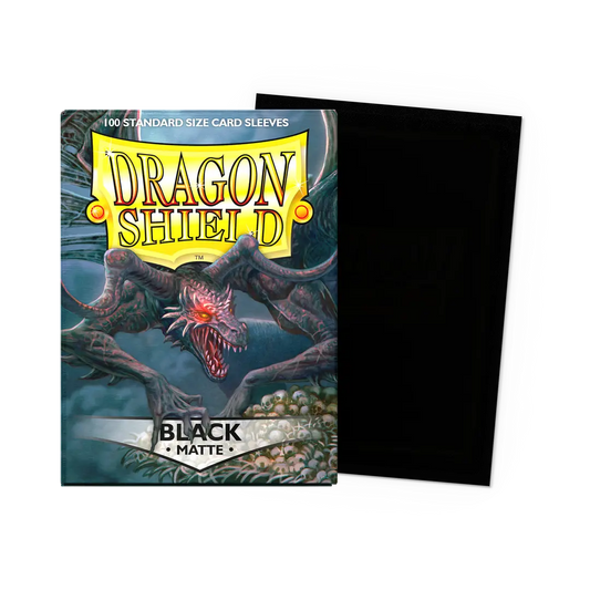 Dragonshield Black Matte Sleeves