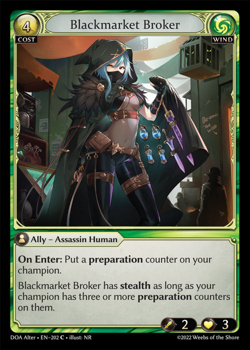 DOAA-202 Blackmarket Broker (FOIL)