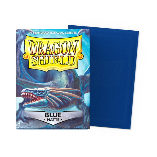 Dragonshield Blue Matte Sleeves