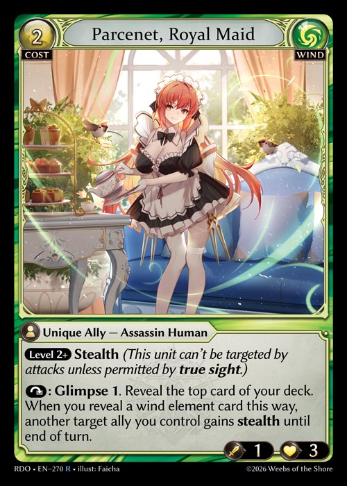 RDO-270 Parcenet, Royal Maid