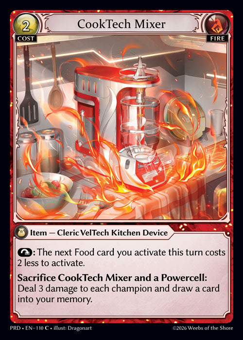 PRD-110 CookTech Mixer