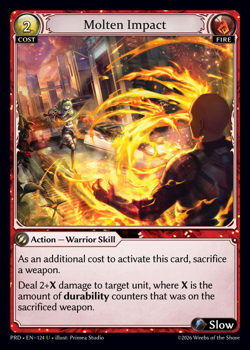 PRD-124 Molten Impact