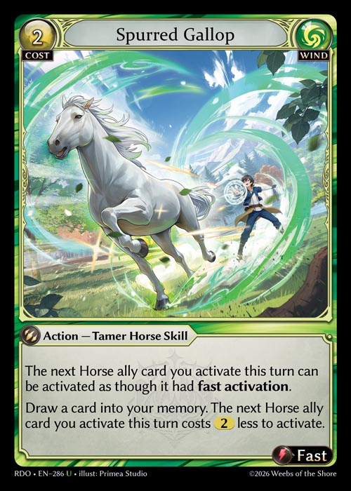 RDO-286 Spurred Gallop