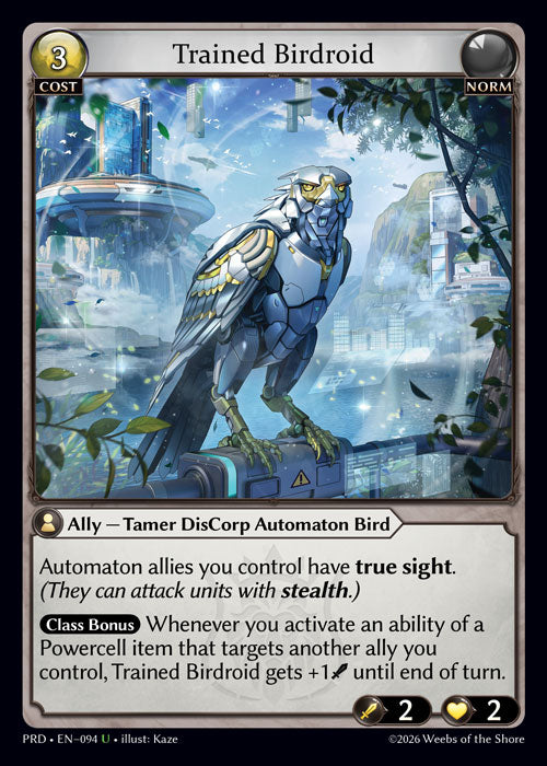 PRD-094 Trained Birdroid