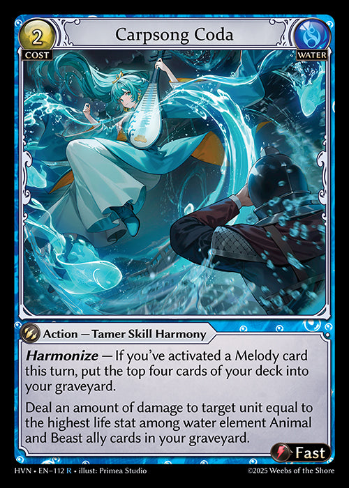 HVN-112 Carpsong Coda