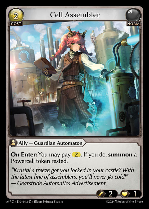 MRC-043 Cell Assembler