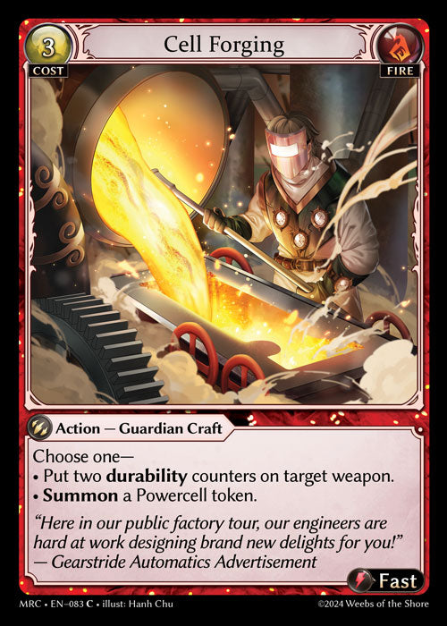 MRC-083 Cell Forging