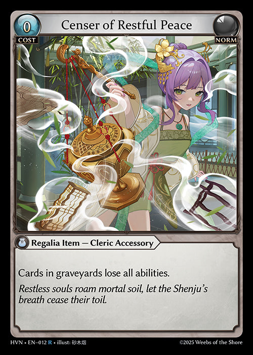 HVN-012 Censer of Restful Peace