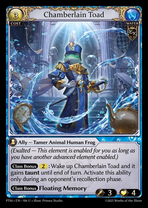PTM-106 Chamberlain Toad
