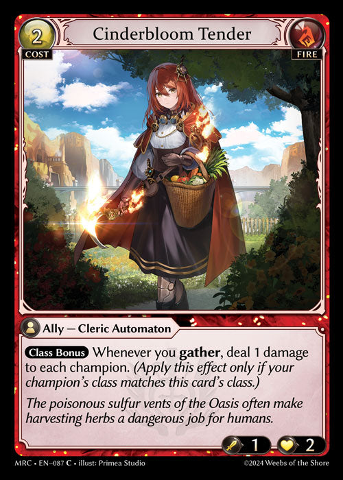 MRC-087 Cinderbloom Tender