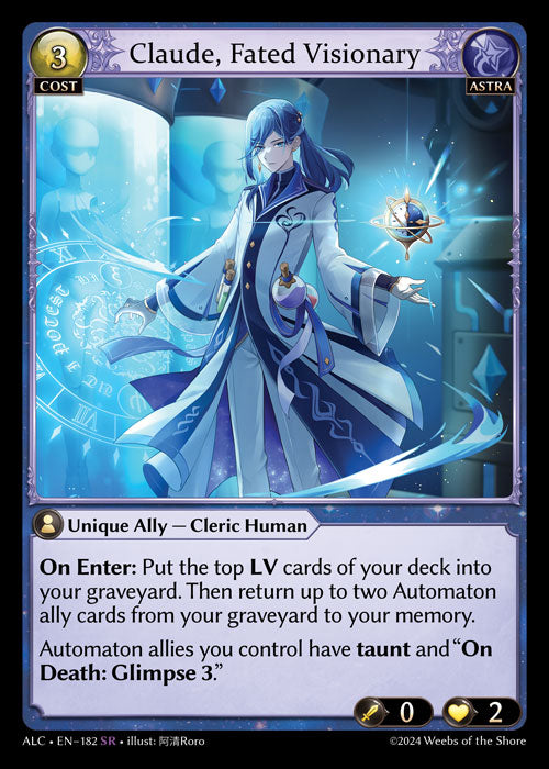 ALC-182 Claude, Fated Visionary