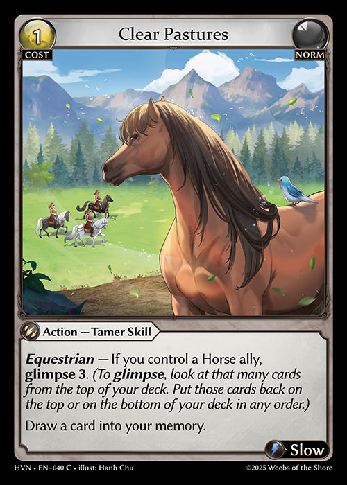 HVN-040 Clear Pastures
