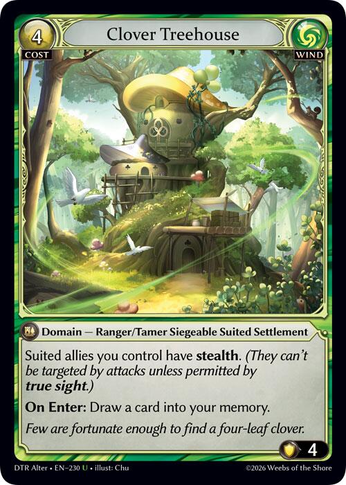 DTR-230 Clover Treehouse