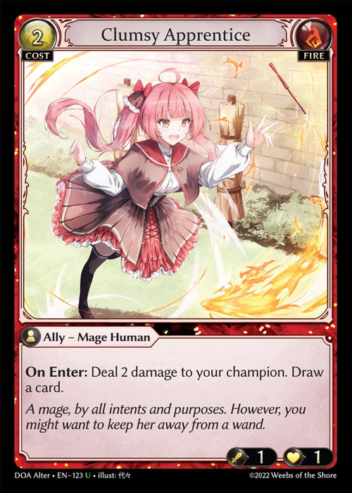 DOA-123 Clumsy Apprentice