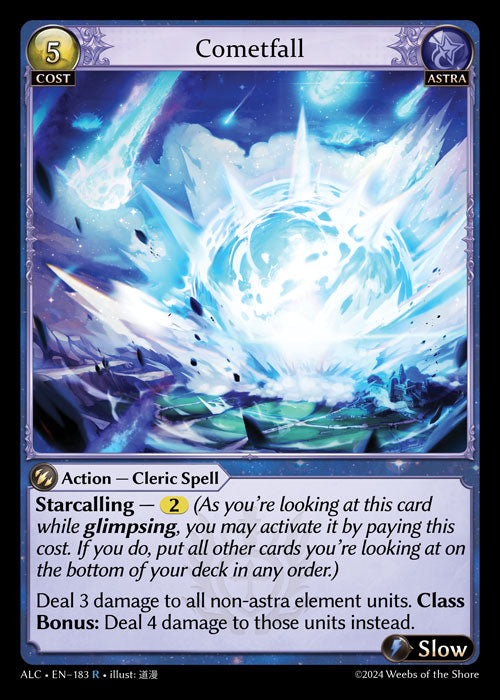 Fall Alc ALC-183 Cometfall – Apex Player's Guild