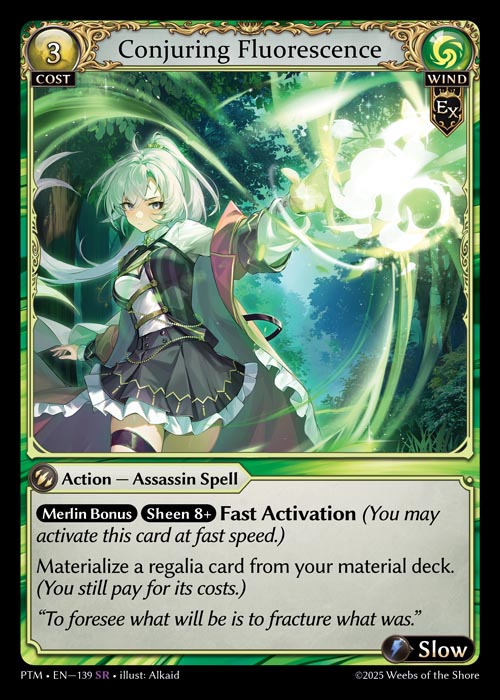 PTM-139 Conjuring Fluorescence