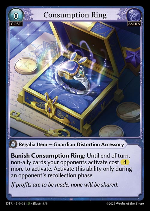 DTR-031 Consumption Ring (FOIL)