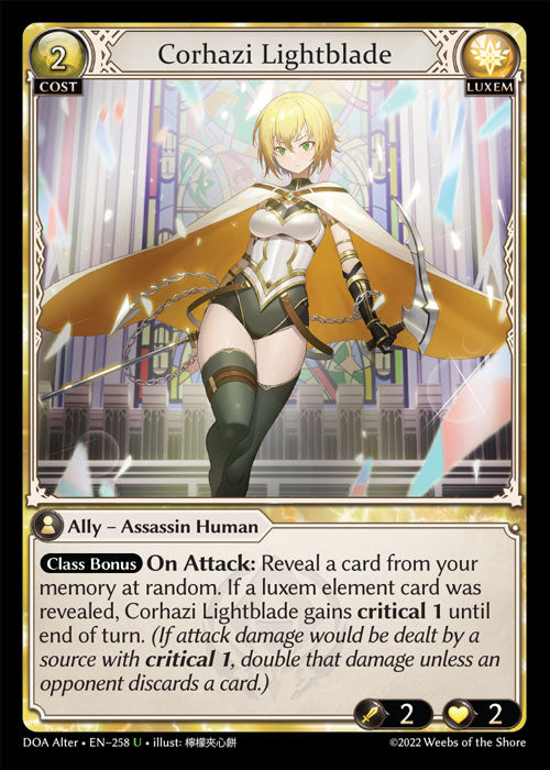 DOA-258 Corhazi Lightblade
