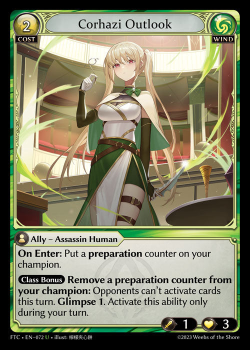 FTC-072 Corhazi Outlook
