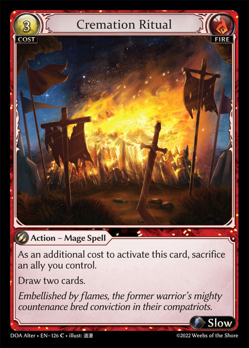 DOA-126 Cremation Ritual