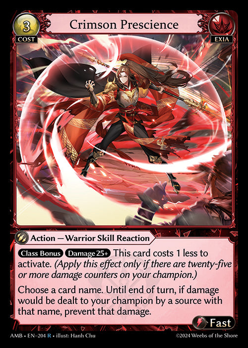 AMB-204 Crimson Prescience