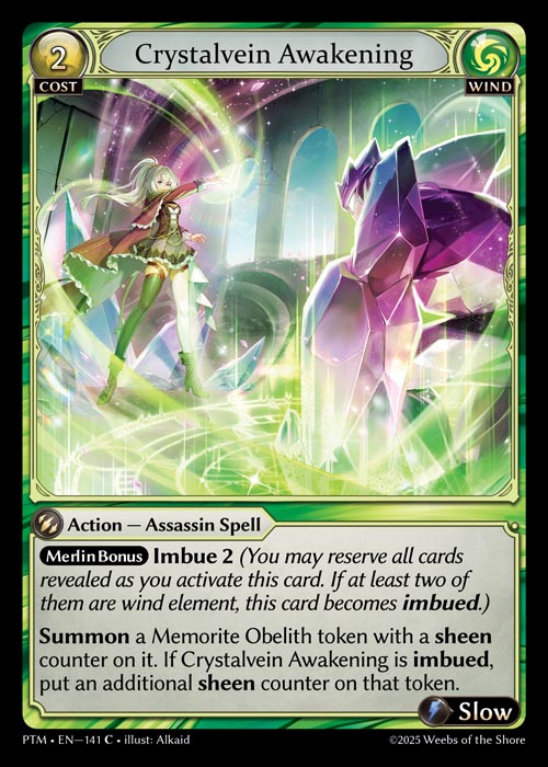 PTM-141 Crystalvein Awakening (Foil)