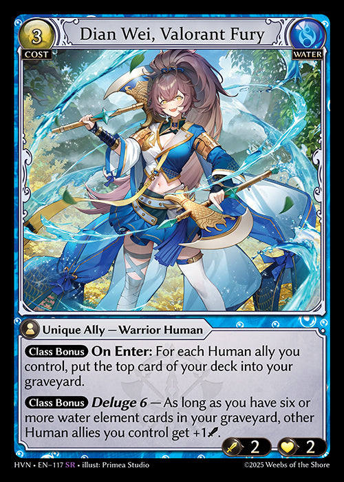 HVN-117 Dian Wei, Valorant Fury
