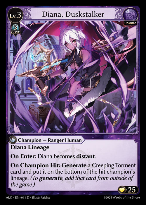 ALC-011 Diana, Duskstalker