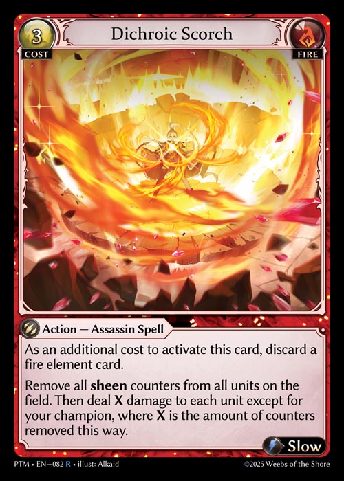 PTM-082 Dichroic Scorch