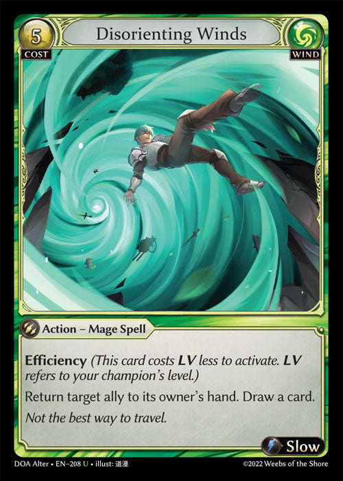 DOA-208 Disorienting Winds