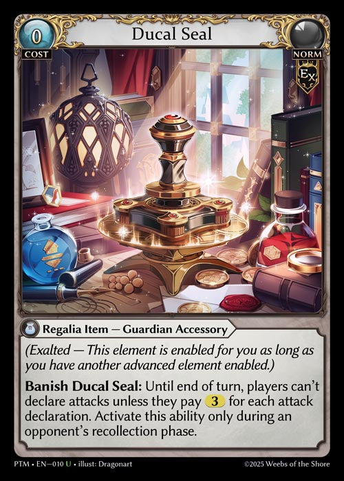 PTM-010 Ducal Seal (Foil)
