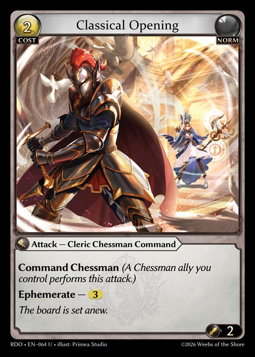 RDO-064 Classical Opening