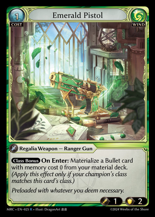 MRC-025 Emerald Pistol