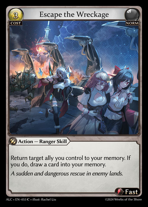 ALC-053 Escape the Wreckage