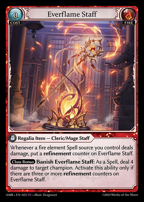 AMB-023 Everflame Staff
