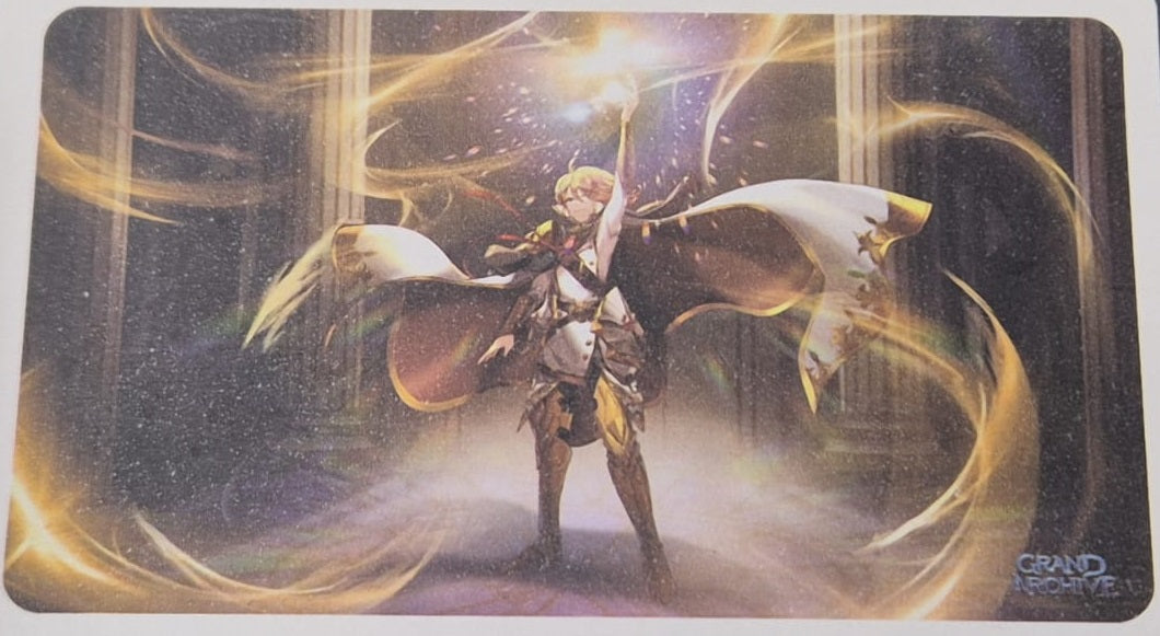 Excalibur, Cleansing Light Ascent Playmat – Apex Player's Guild