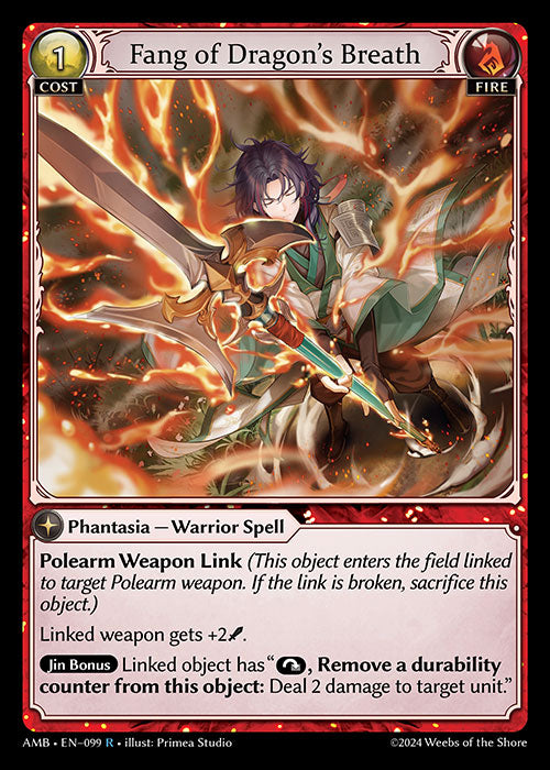AMB-099 Fang of Dragon's Breath
