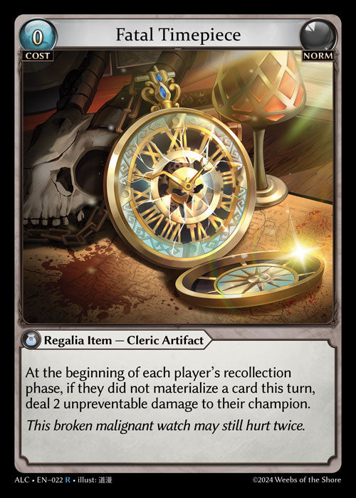 ALC-022 Fatal Timepiece