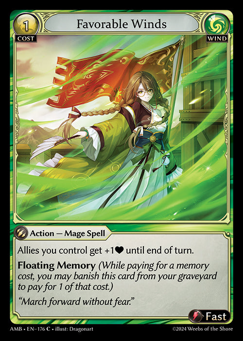 AMB-176 Favorable Winds (FOIL)