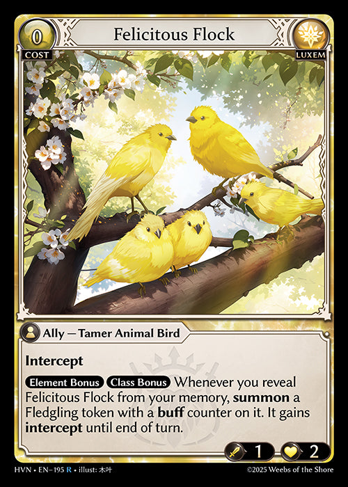 HVN-195 Felicitous Flock