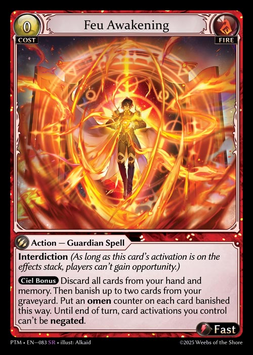 PTM-083 Feu Awakening (Foil)