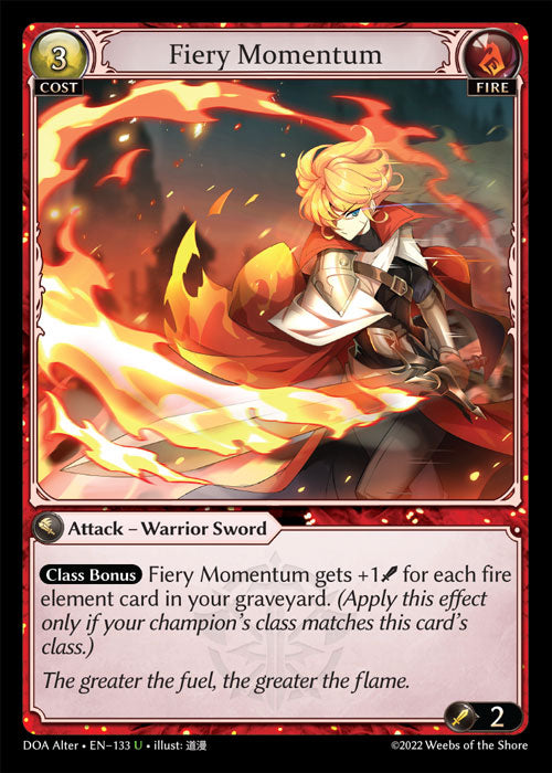 DOA-133 Fiery Momentum