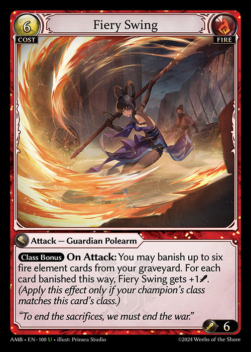 AMB-100 Fiery Swing