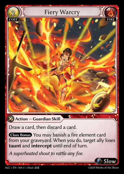 ALC-104 Fiery Warcry