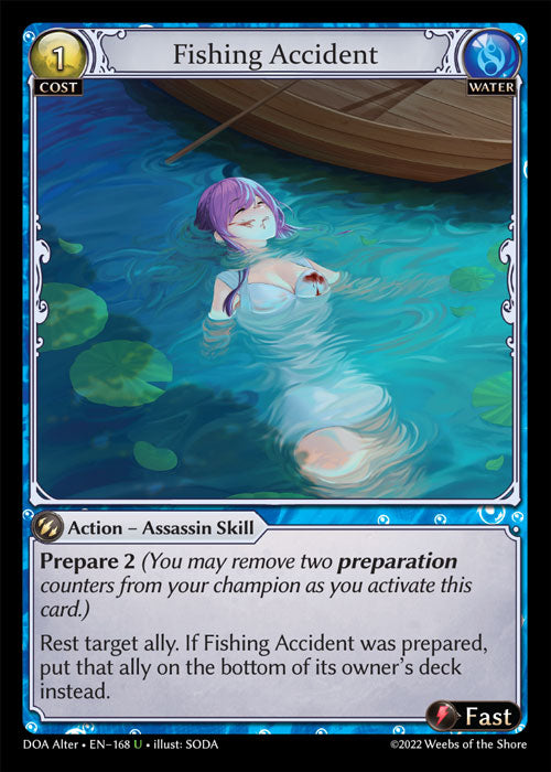 DOA-168 Fishing Accident