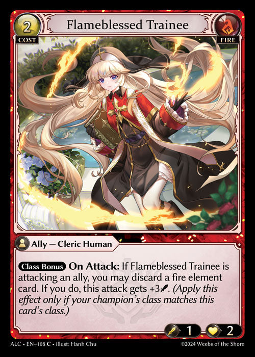 ALC-108 Flameblessed Trainee