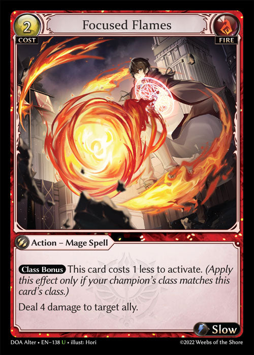 DOA-138 Focused Flames