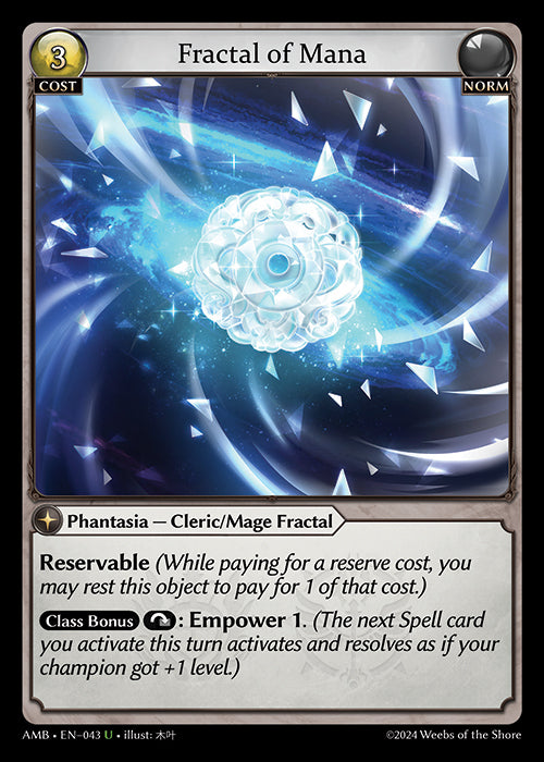 AMB-043 Fractal of Mana